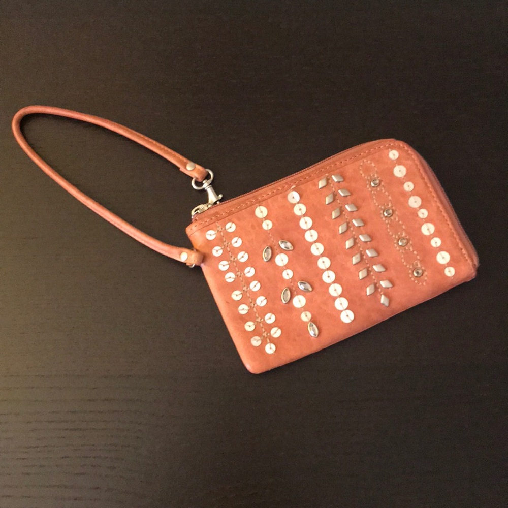 Fossil - Light Brown Wristlet